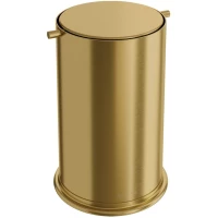 Мусорное ведро Boheme 10916-BR с вращающейся крышкой, бронза