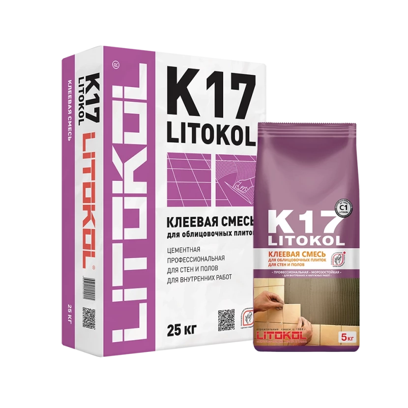 Клей Litokol клеевая смесь для K17 LITOKOL  5кг.