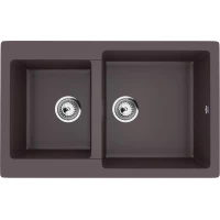Кухонная мойка Ulgran шоколад U-505-345