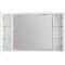 Зеркальный шкаф 120x75 см Bianco Lucido BelBagno Marino MARINO-SPC-1200/750-2A-BL-P - 3