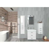 Комплект мебели белый 70 см Акватон Америна 1A169001AM010 + 1WH302083 + 1A135302AM01R