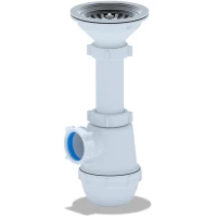 Сифон для кухонной мойки 3 1/2