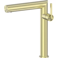 Смеситель для раковины Abber Perfekte 316 AF8A11BG-L золотой матовый