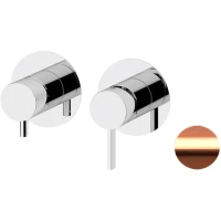 Смеситель для ванны Remer Metrica MC92ZPRP встраиваемый, медь матовая