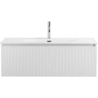 Тумба под раковину BelBagno Uno UNO-1000-1C-SO-BO 100 см, подвесная, белый матовый