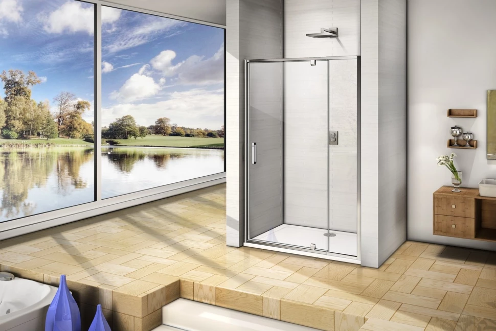 

Душевая дверь 110 см Good Door Orion WTW-PD-110-C-CH прозрачное