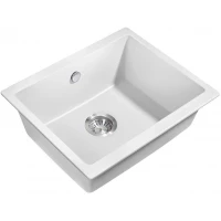 Кухонная мойка Milacio Leon 55 белый MC.77082