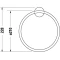 Кольцо для полотенец Duravit Starck T 0099474600 - 2