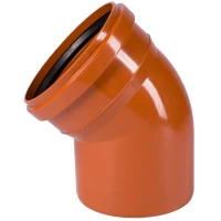Отвод 250 х 45° Ostendorf KGB 224220