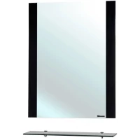 Зеркало 48x80 см черный глянец Bellezza Рокко 4613706030040