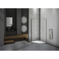 Душевой уголок 90x90 см Good Door Mokka PNT-90-C-WE прозрачное