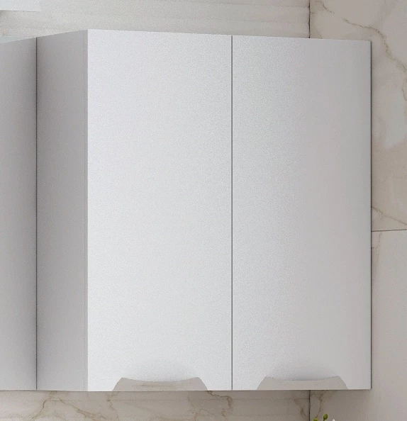 Шкаф двустворчатый 60x70 белый глянец Corozo Алиот SD-00000606 шкаф двустворчатый 65x70 белый глянец белый матовый corozo денвер sd 00000561