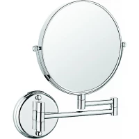 Зеркало косметическое Azario Altre AZ-211 с 3x увеличением, настенное, хром 