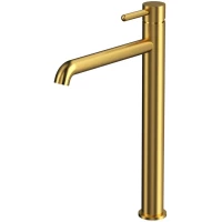 Смеситель для раковины Whitecross Y Y1213GLB без донного клапана, золотой матовый