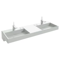 Раковина двойная с подсветкой 150x49 см Jacob Delafon Terrace EXA9112-00