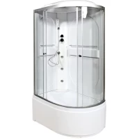 Душевая кабина 120x80x215 см Deto L620LGM прозрачное