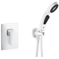 Гигиенический душ Elghansa Mondschein White 3420235-BR07-White со смесителем, белый