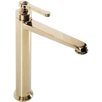 Смеситель для раковины Rea Monaco REA-B2502 без донного клапана, золотой