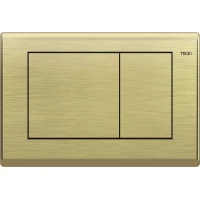 Кнопка смыва Tece TECEplanus 9240366 для инсталляции, состаренная латунь