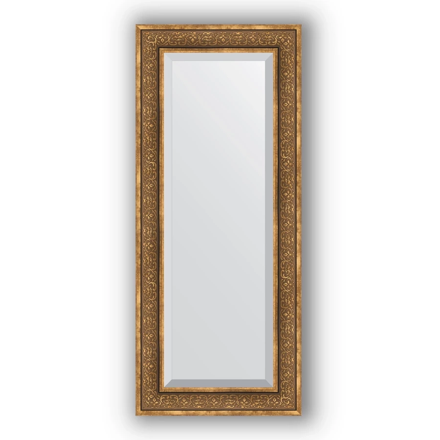 Зеркало 59x139 см вензель бронзовый Evoform Exclusive BY 3526 зеркало напольное 112x202 см бронзовый акведук evoform exclusive g floor by 6362