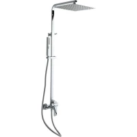 Душевая система Allen Brau Infinity 5.21012-00 300 мм, со смесителем, хром