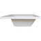 Раковина Misty Гавана 5216120 120x48 см L, над стиральной машиной, белый - 6