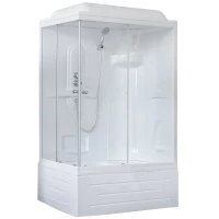 Душевая кабина 100x80x217 см Royal Bath RB8100BP1-T-R прозрачное