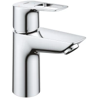 Смеситель для раковины Grohe BauLoop New 23883001 CoolStart, с донным клапаном, хром