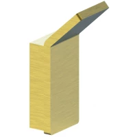 Крючок Wonzon & Woghand Lotte WW-8315A-BG для ванны, золотой матовый