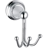 Крючок Rav Slezak Morava MKA0105 тройной, для ванны, хром