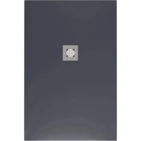 Душевой поддон Allen Brau Priority 8.31007-AM 120x90 см, из литьевого мрамора, прямоугольный, антрацит матовый