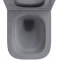 Унитаз подвесной Wellsee Pure 182605000 + 182619000 безободковый, с сиденьем микролифт, серый матовый - 3