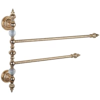 Полотенцедержатель 45 см золото 24 карата Tiffany World Murano TWMUBA105/OVTOoro