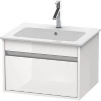 Тумба белый глянец 60 см Duravit Ketho KT641802222
