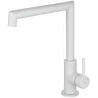 Смеситель для кухни Wonzon & Woghand WW-L1005-MW белый матовый