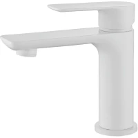 Смеситель для раковины Abber Weiss Insel AF8010FW белый матовый