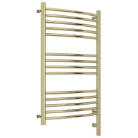 Полотенцесушитель электрический 800x500 шампань МЭМ правый, перемычка выгнутая Сунержа Богема 3.0 020-5803-8050