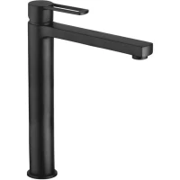 Смеситель для раковины Paffoni Ringo RIN081NO без донного клапана, черный матовый