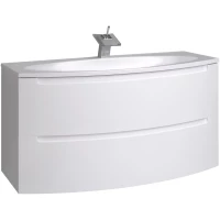 Тумба белый глянец 108,4 см Belux Ганновер НП 110-02 4810924282422