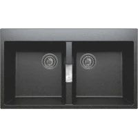 Кухонная мойка Tolero черный TL-862 №911