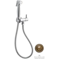 Гигиенический душ Emmevi 132/BR с держателем, шлангом, бронза