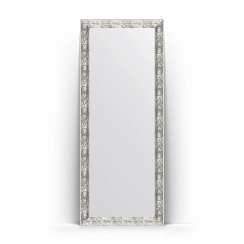 Зеркало напольное 81x201 см волна хром Evoform Definite Floor BY 6011 зеркало шкаф style line панда волна 60 с подсветкой белый 4650134470383