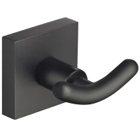 Крючок Timo Selene 12012/03 двойной, для ванны, черный матовый