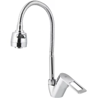 Смеситель для кухни Viko V-6574 с гибким изливом, хром