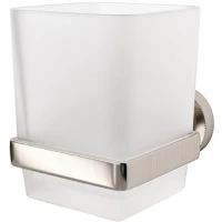 Стакан для зубных щеток WasserKRAFT Tauber K-64428 настенный, никель