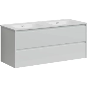 Изображение товара комплект мебели белый глянец 121 см sancos libra lb120-2w + cn7004 + z1200