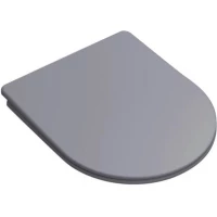 Сиденье для унитаза Grossman 49GR55GMS с микролифтом, серый матовый