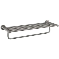 Полка для полотенец Feramolli Lugano GM311 60 см, графит матовый