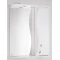Зеркальный шкаф 60x83 см белый глянец Style Line Панда Волна ЛС-00000131 - 1
