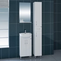 Комплект мебели белый глянец 40 см Санта Сити 101203 + MAHGO40 + 101202